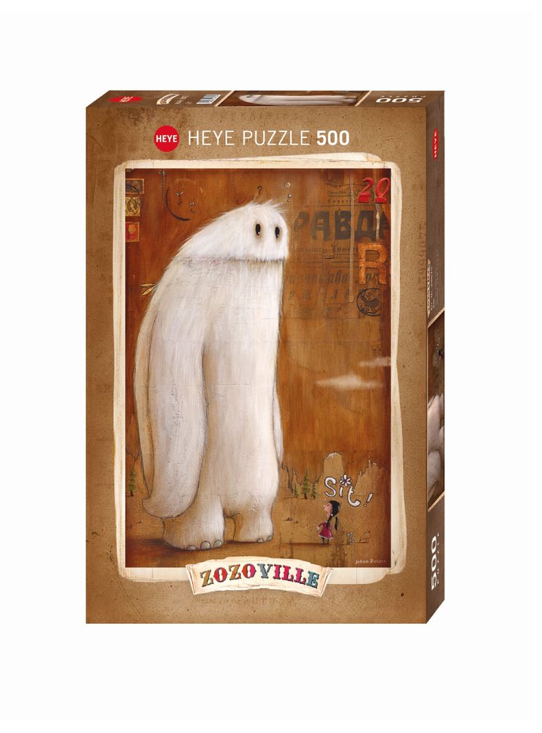Heye Puzzle 500 p. Sit ! Zozoville Genial (06229675)-0