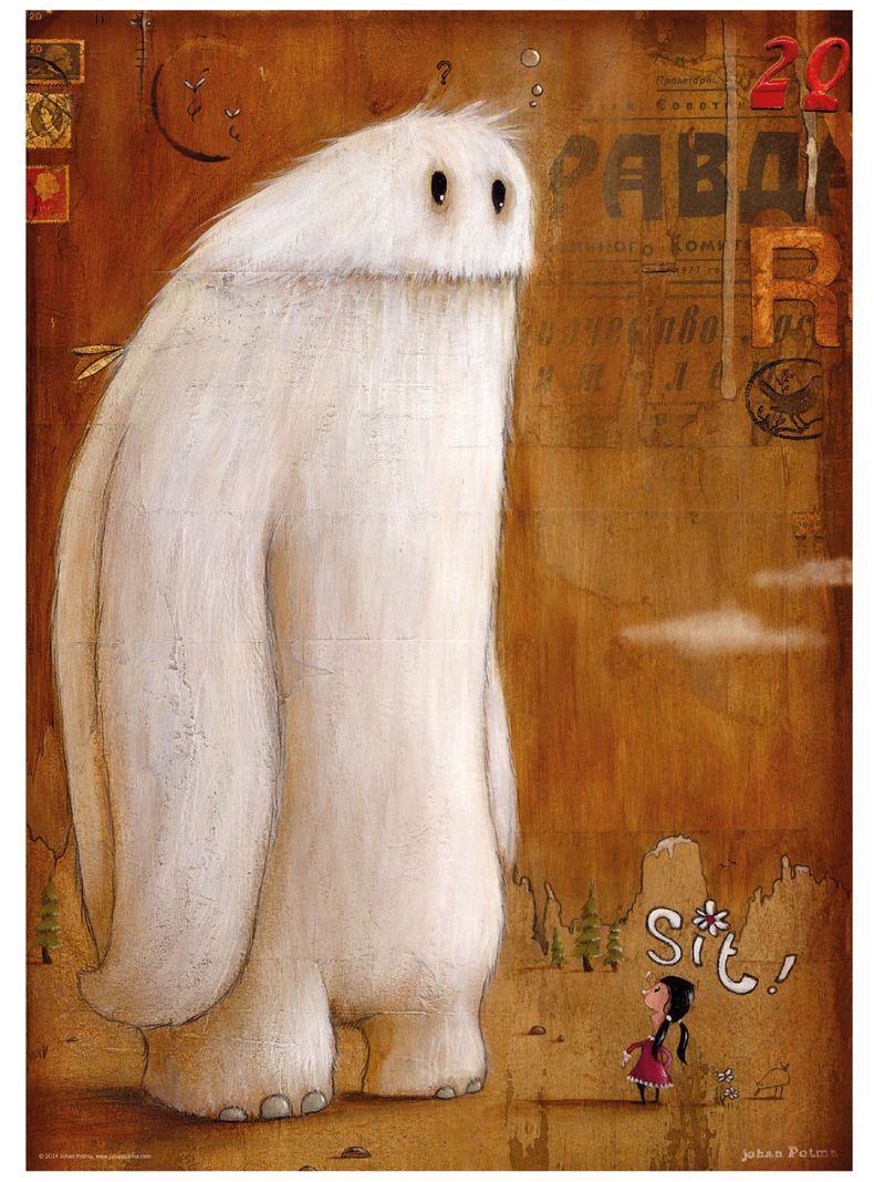 Heye Puzzle 500 p. Sit ! Zozoville Genial (06229675)-1