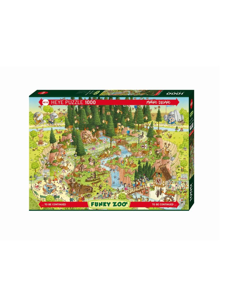 Heye Puzzle 1000 p. Black Forest Habitat Genial (06429638)-0