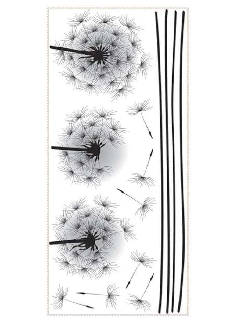 Roommates Stickers Whimsical Dandelion Giant (B6736490)-2