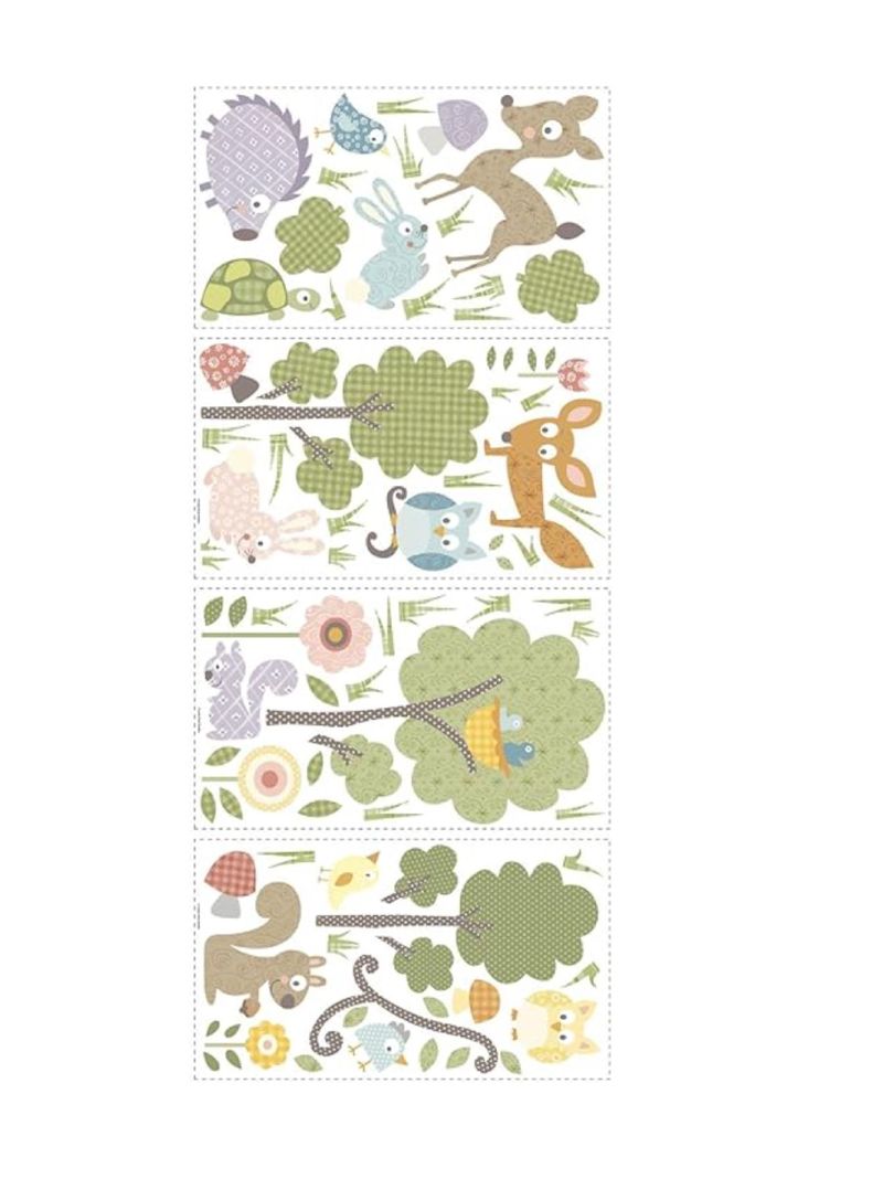 Roommates Wallstickers Woodland Animals Genial (B6794254)-2