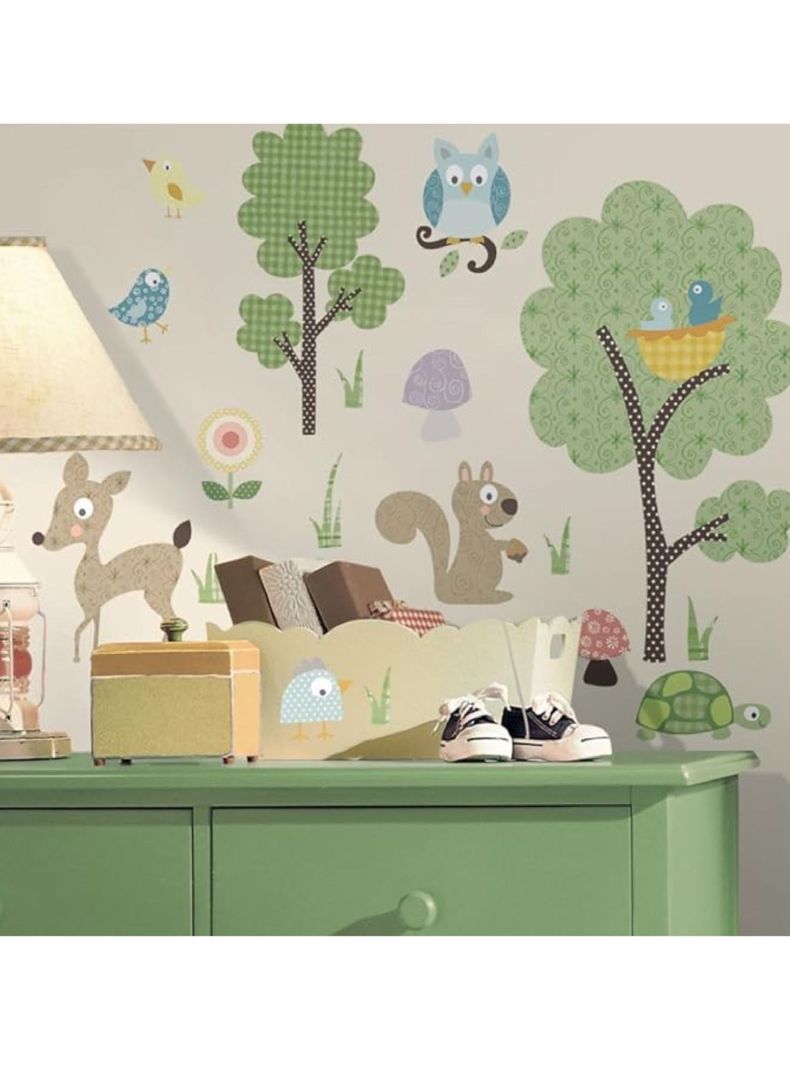 Roommates Wallstickers Woodland Animals Genial (B6794254)-0
