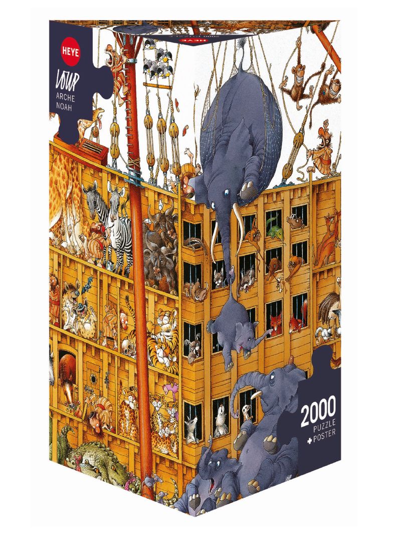 Heye Puzzle 2000 p. Arche Noah Genial (06602547)-0