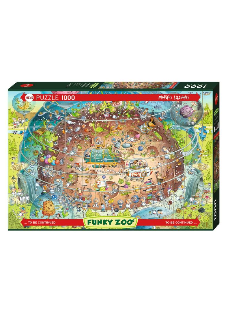 Heye Puzzle 1000 p. Cosmic Habitat Genial (06430013)-0