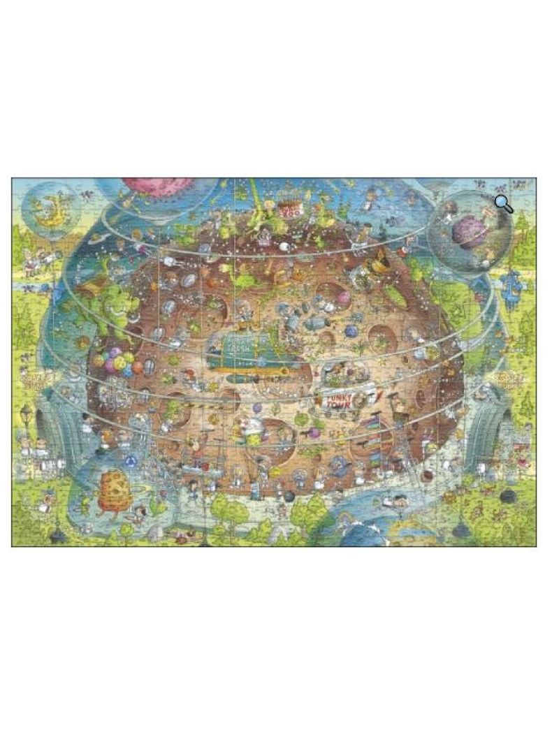 Heye Puzzle 1000 p. Cosmic Habitat Genial (06430013)-1