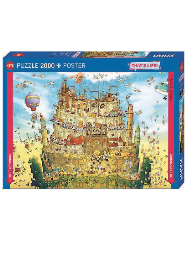 Heye Puzzle 2000 p. High Above Genial (06630014)-0