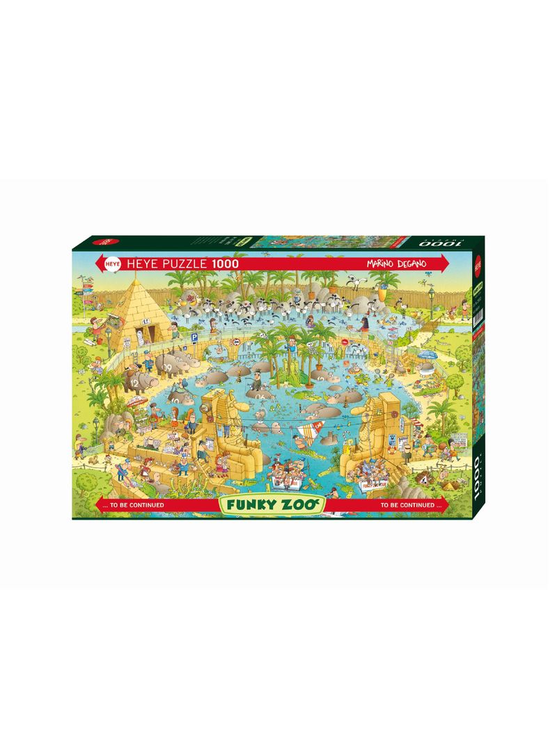 Puzzle de 1000 piezas Nile Habitat.-0