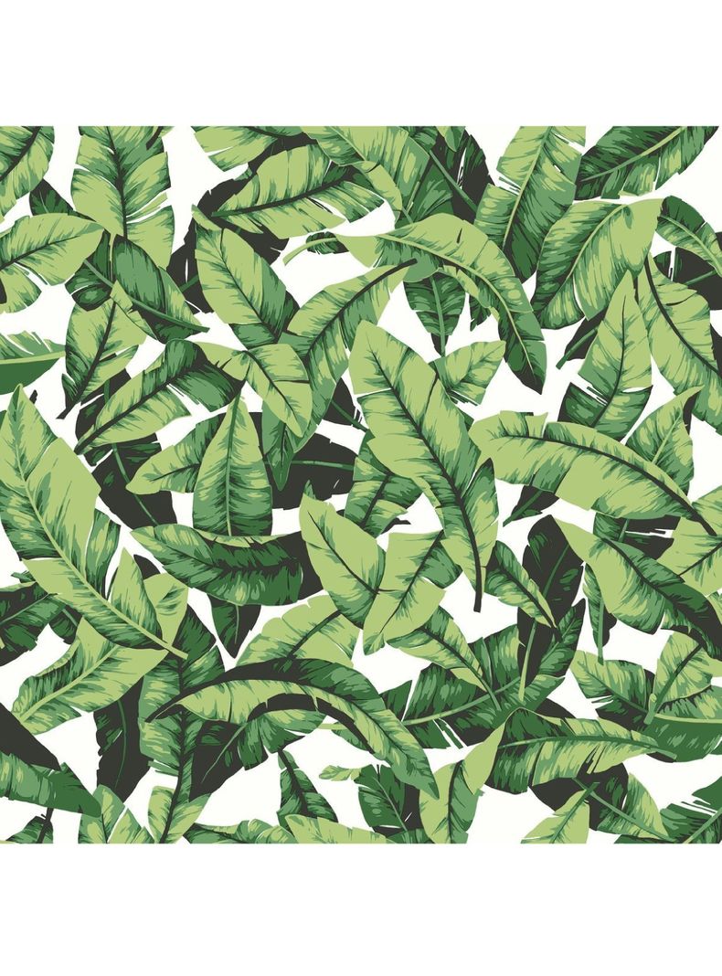 Roommates PVC Autoadhesivo Palm Leaf Green (B6767721)-1