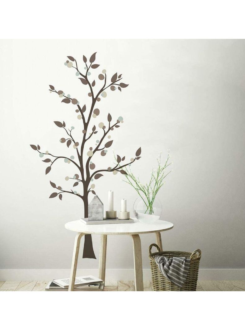 Roommates Stickers Mod Gray Tree (B6719085)-0