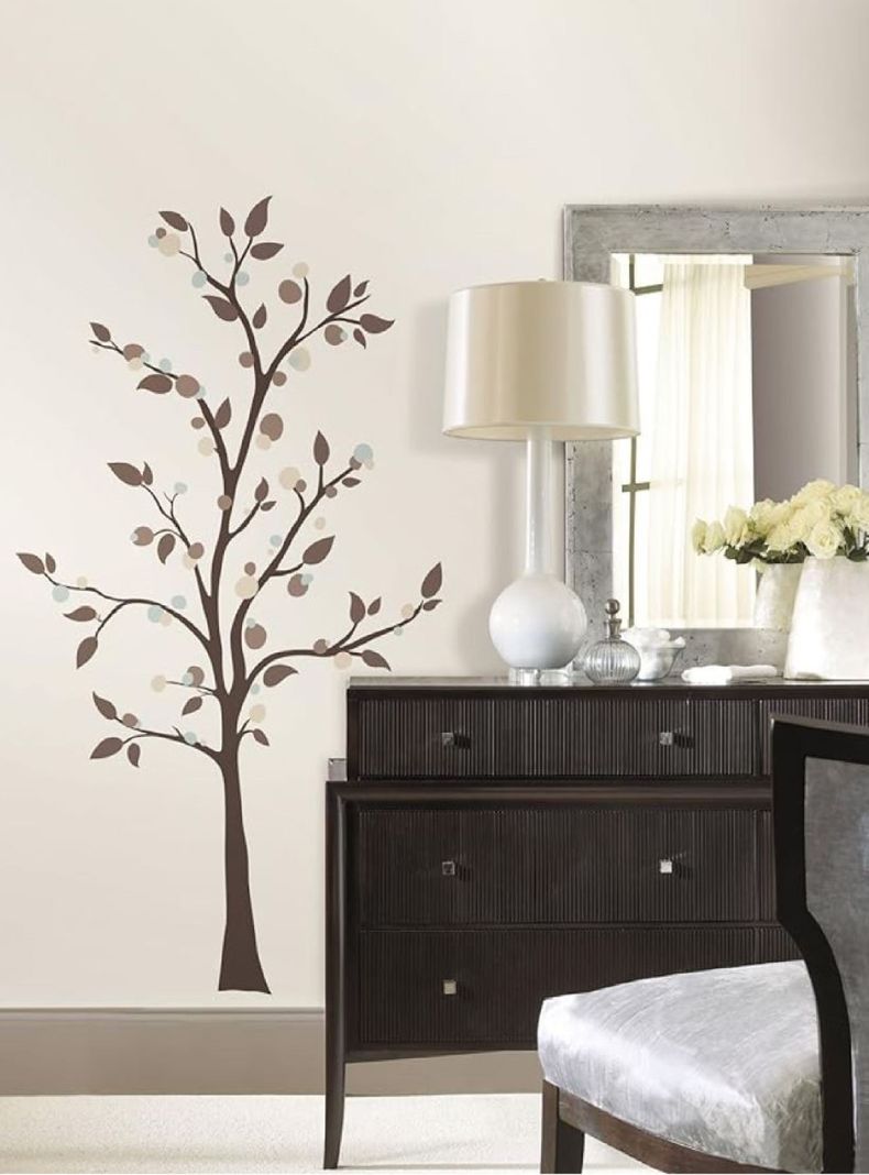Roommates Stickers Mod Gray Tree (B6719085)-4