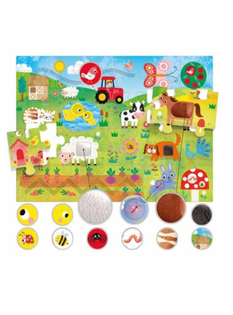 Headu Puzzle Tactil Montessori Genial (C2442359)-1