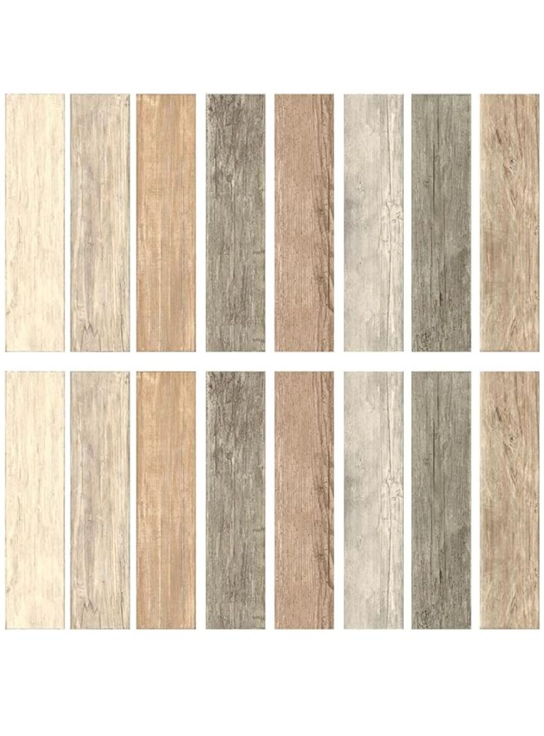Roommates Stickers Distressed Barn Wood Planks (B6726042)-1