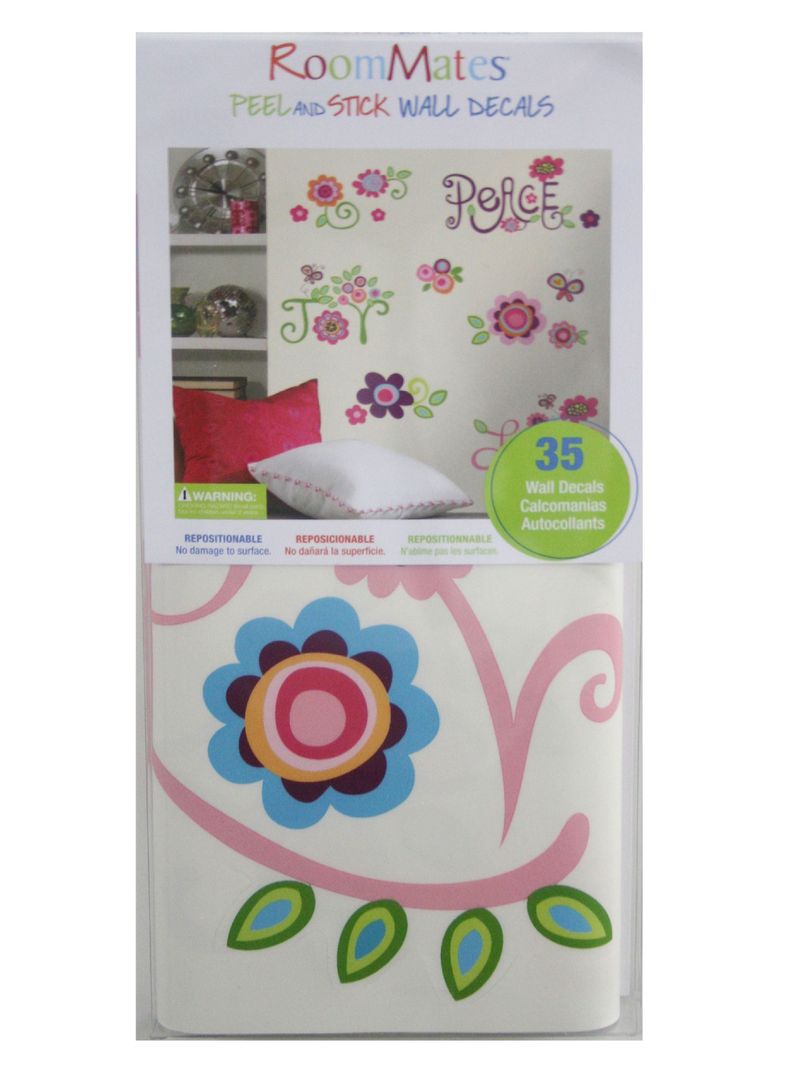 Roommates Stickers Love Joy Peace (B6778710)-0