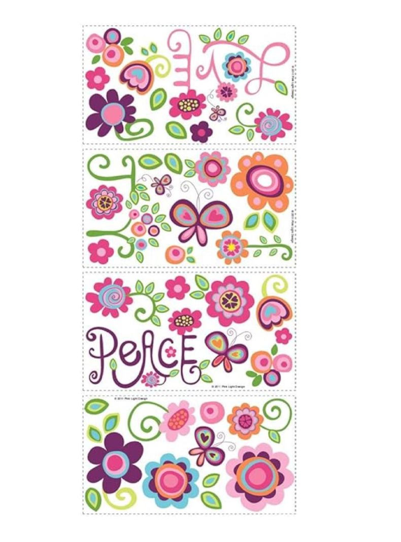 Roommates Stickers Love Joy Peace (B6778710)-1