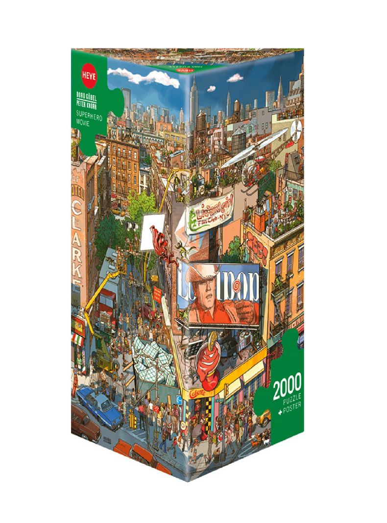 Heye Puzzle 2000 p. Superhero Movie Genial (06629997)-0