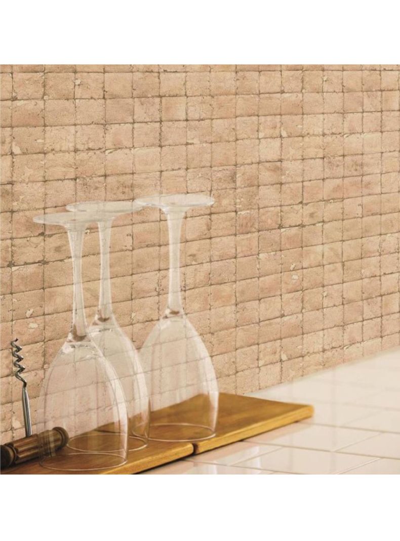 Roommates Stickers StickTiles Weathered Stone (B6705461)-0