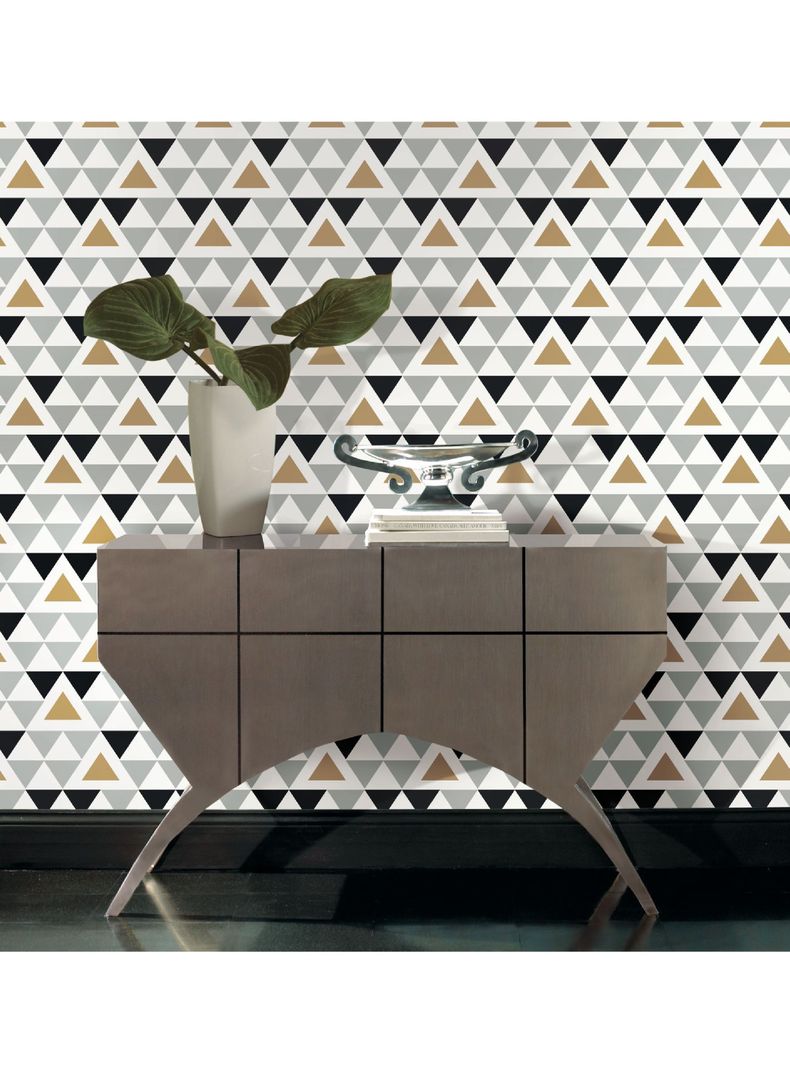 Roommates PVC Autoadhesivo Geometric Triangle (B6731157)-0