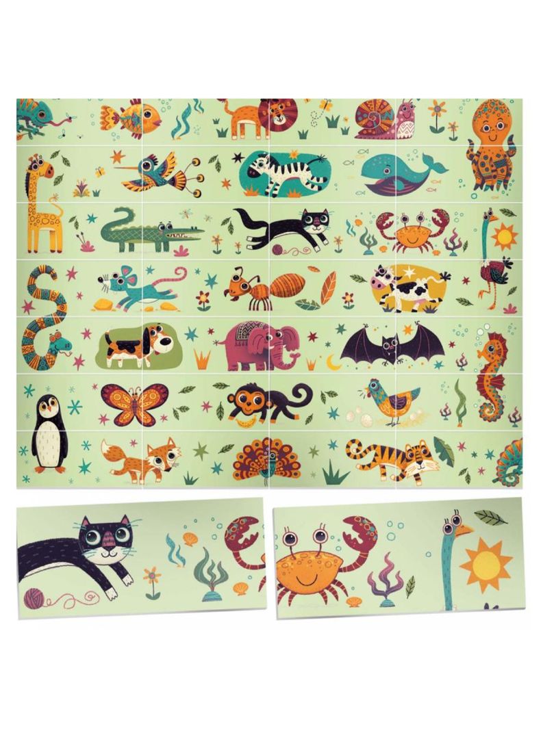 Headu Domino Puzzle Animals Genial (C2435527)-1