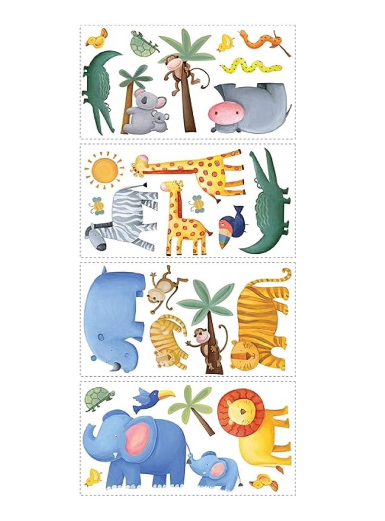 Roommates Wallstickers Jungle Adventure Genial (B6706700)-3