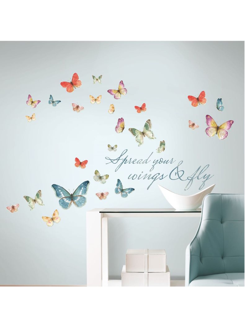 Roommates Stickers Butterfly Lisa Audit (B6743481)-0