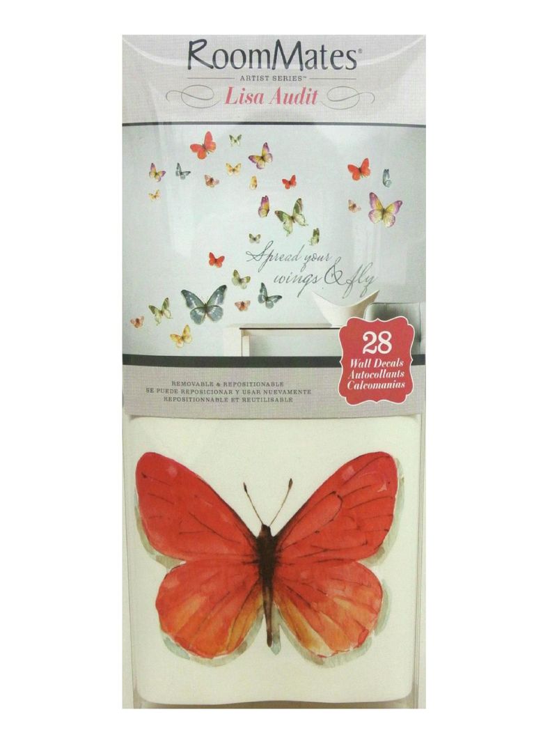 Roommates Stickers Butterfly Lisa Audit (B6743481)-1