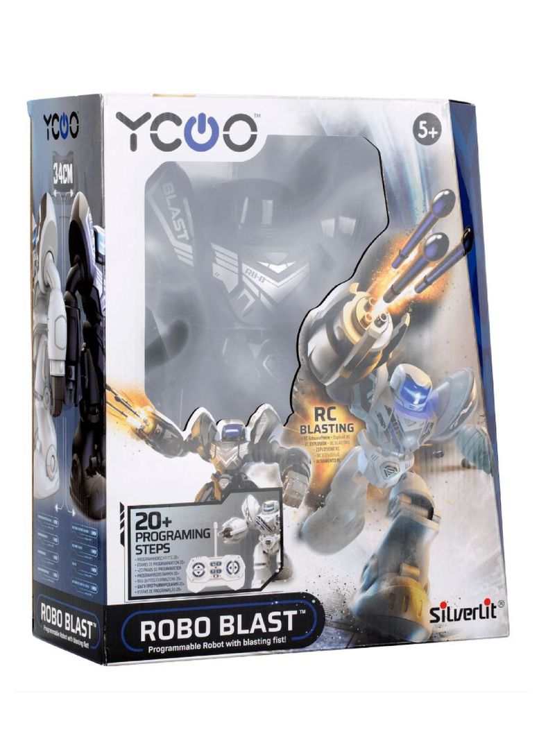 Silverlit Robot Robo Blast Negro Genial (B6688097)-1
