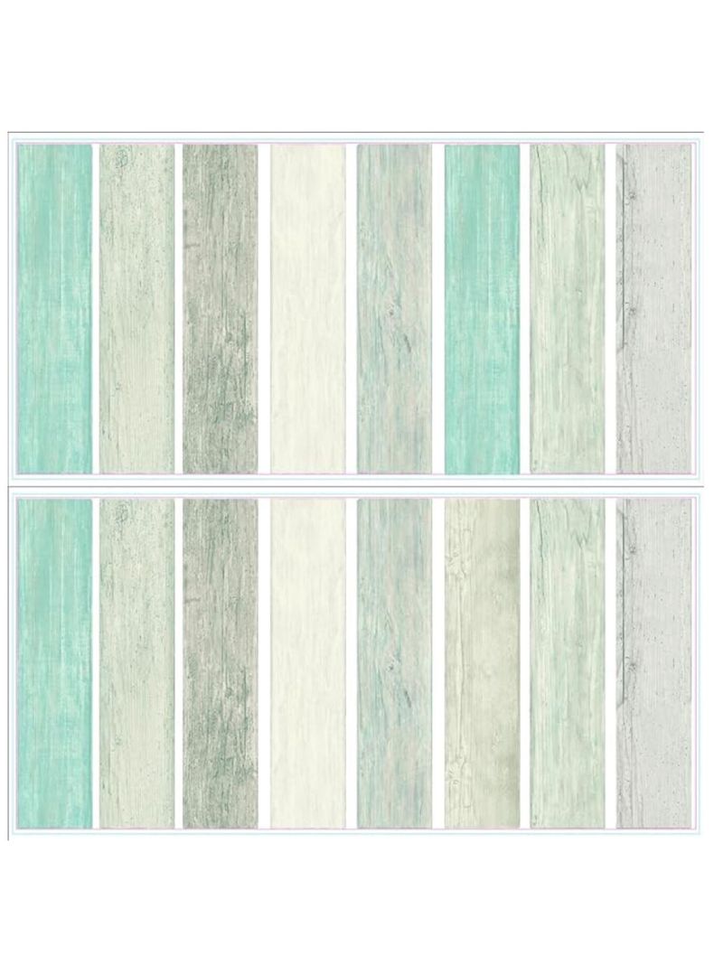 Roommates Stickers Distressed Blue Wood Planks (B6724854)-1