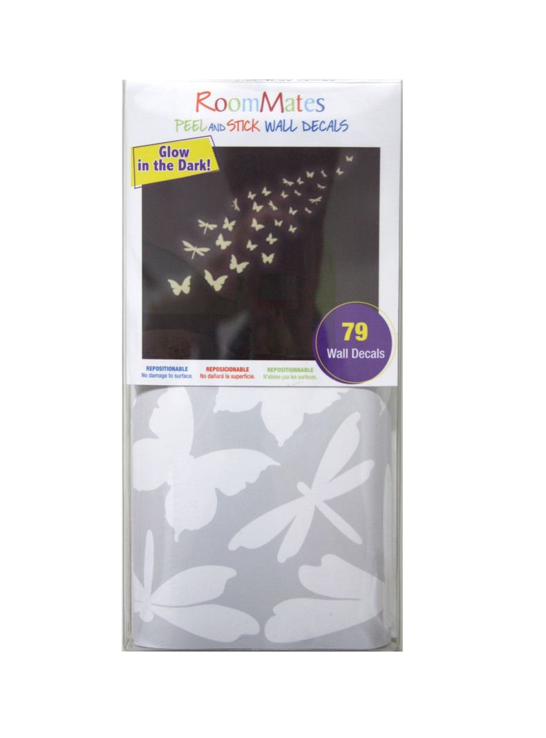 Stickers Butterflies Glow in the Dark (B6702362)-1