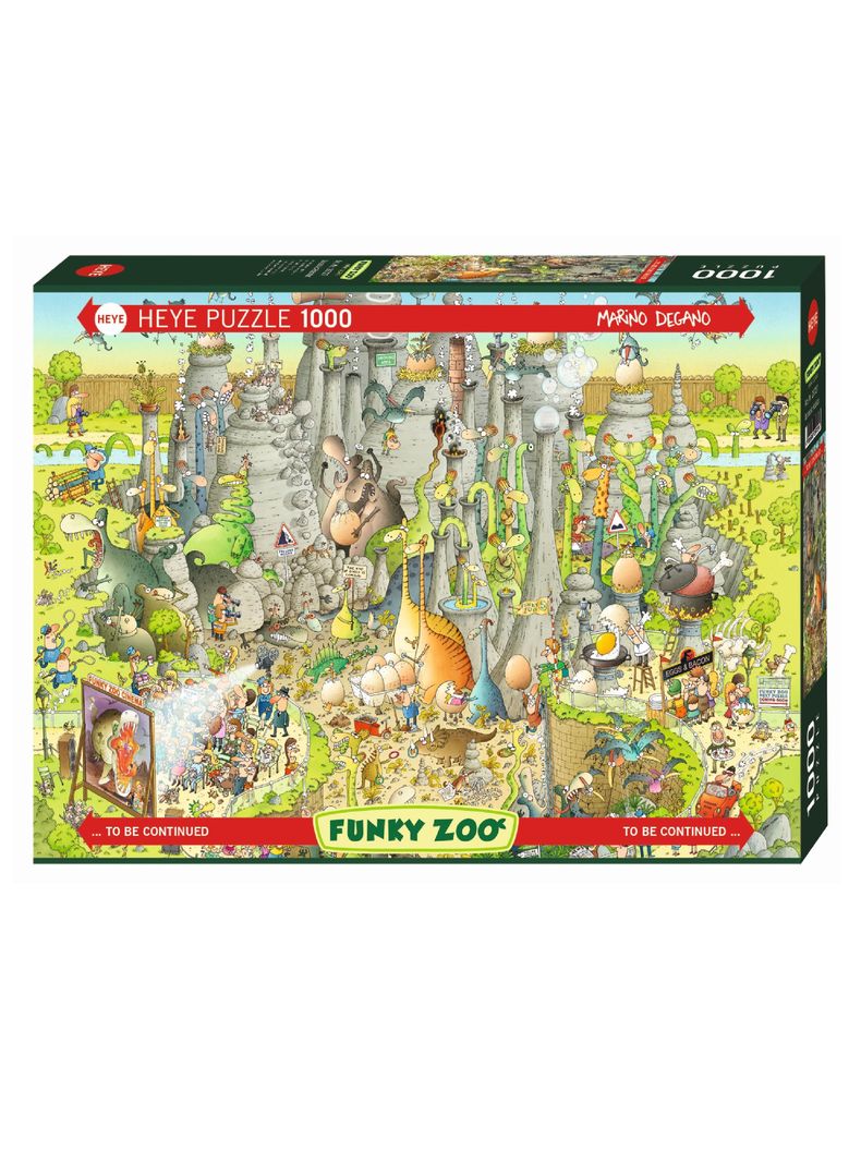 Heye Puzzle 1000 p. Jurassic Habitat Genial (06429727)-0