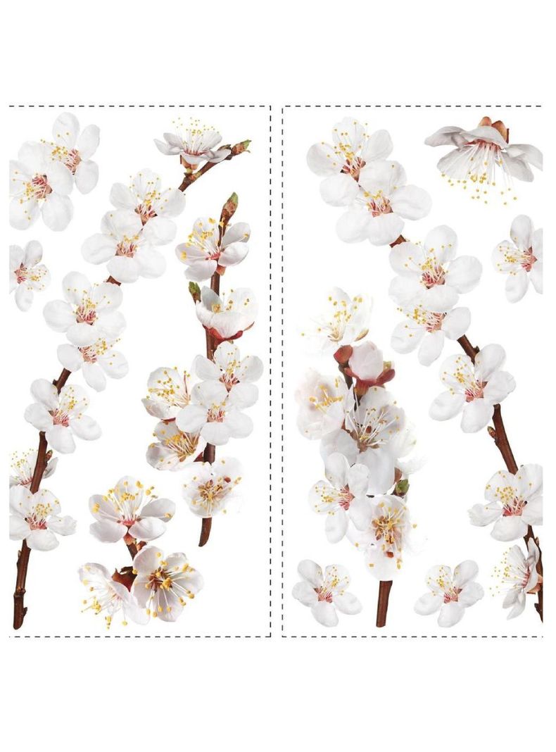 Roommates Stickers Dogwood Branch (B6749603)-0