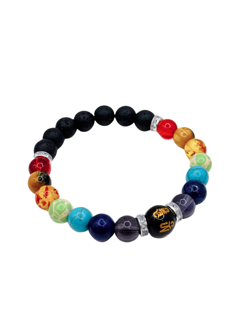 Pulsera 7 Chakras, Reiki, Energía, Armonía Y Balance, Regalo-0