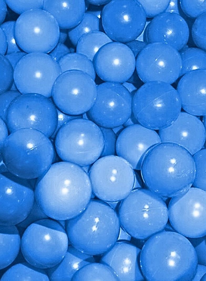 Carpa con pelotas diseño fondo del mar color azul-2