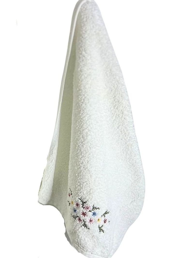 TOALLAS ROYAL TOUCH FLORAL 3 unidades de Tamaño Mano-0