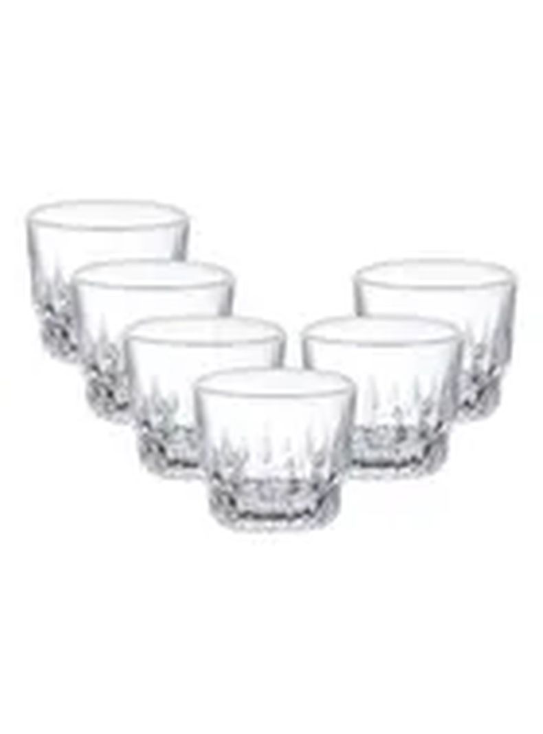 Set 6 Vasos de Vidrio Bajos 280ml Allegra