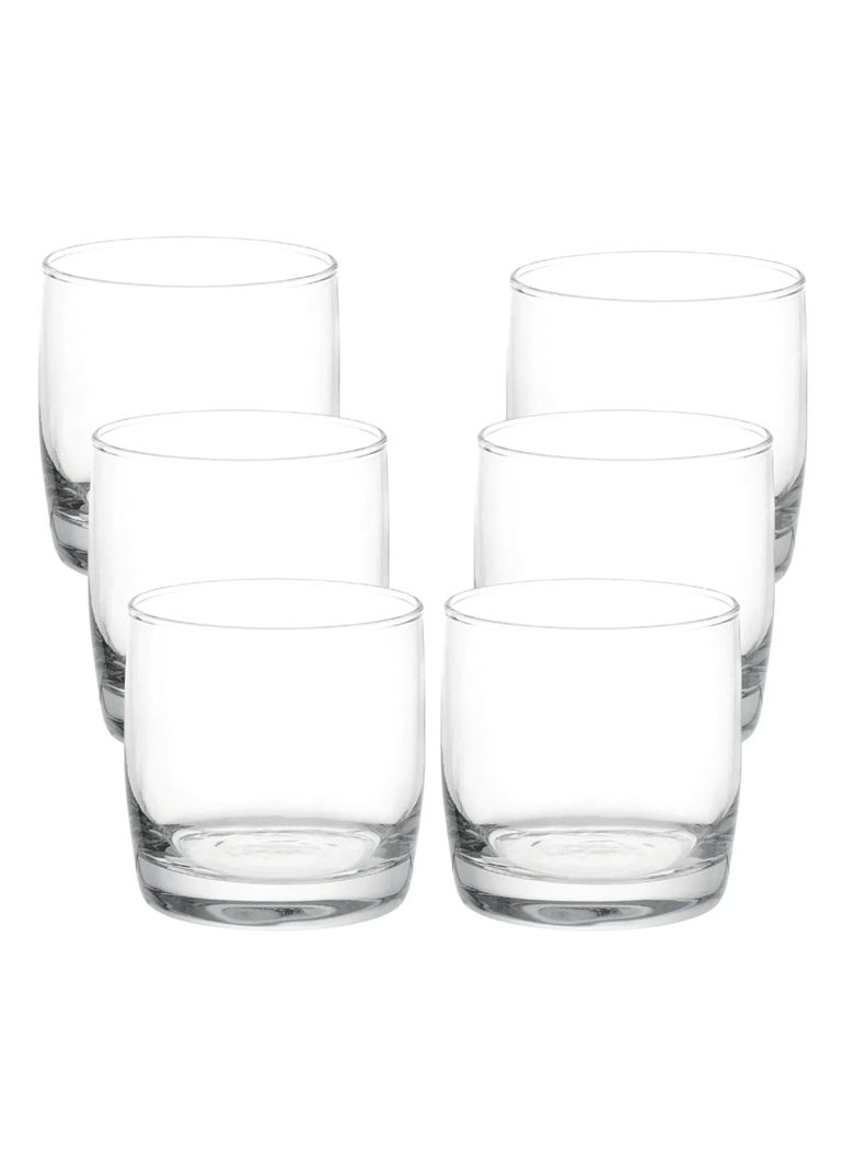 Set De 6 Vasos Bajos 296Cc Monterrey Transparente