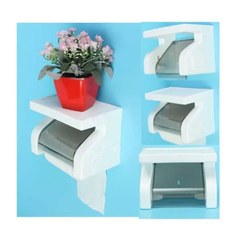 Porta Rollo Papel Higiénico Confort Soporte Celular Premium-2