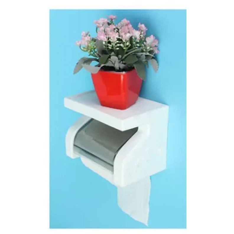 Porta Rollo Papel Higiénico Confort Soporte Celular Premium-4