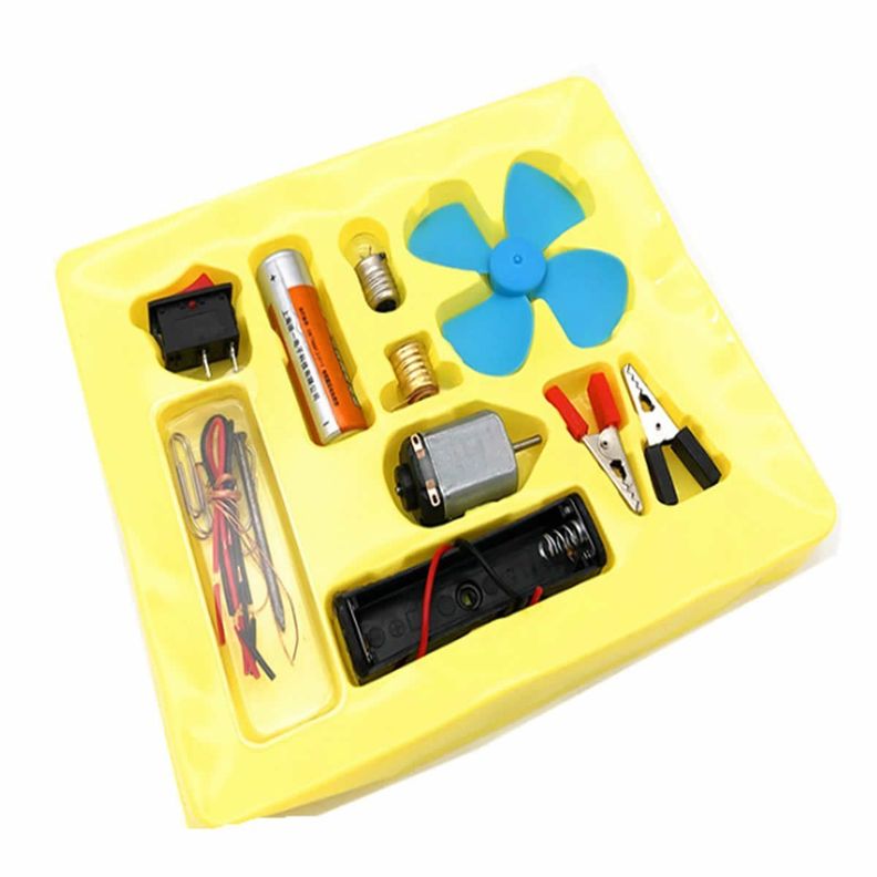 Set Circuito Electrico Escolar Didactico Manualidades-0