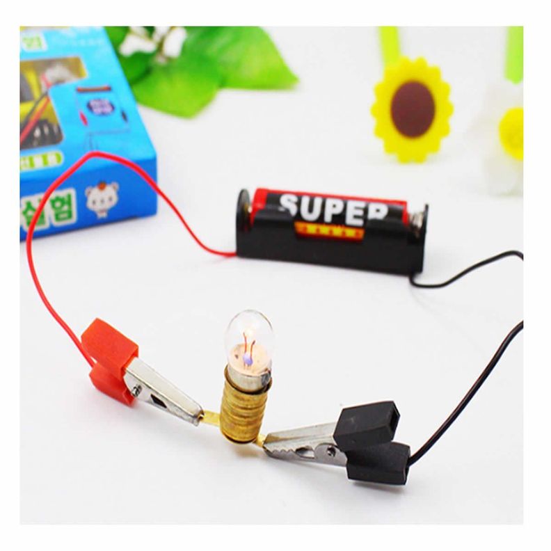 Set Circuito Electrico Escolar Didactico Manualidades-2