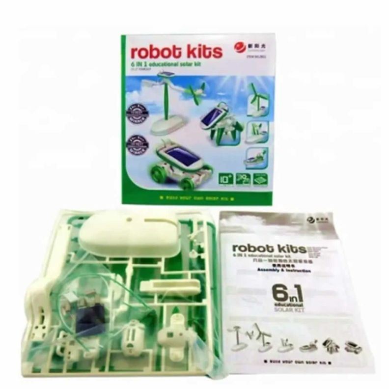 Robot Educativo Solar 6 En 1 , Armable Robot Para Niños-2