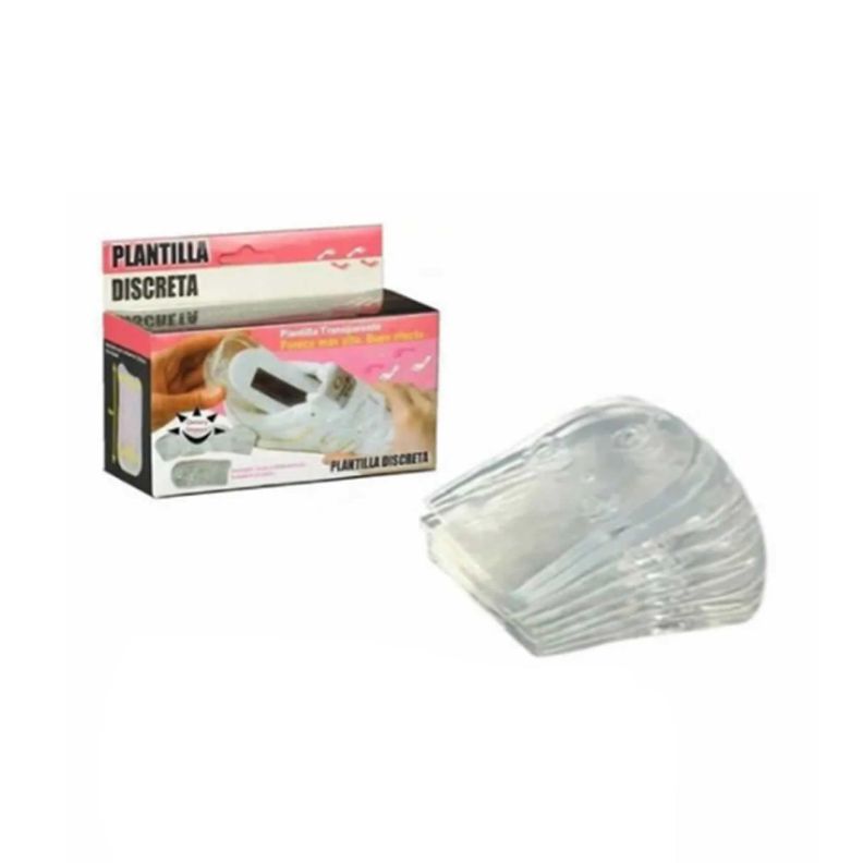 Par De Plantillas Silicona , Aumenta Estatura Hasta 5 Cm -1