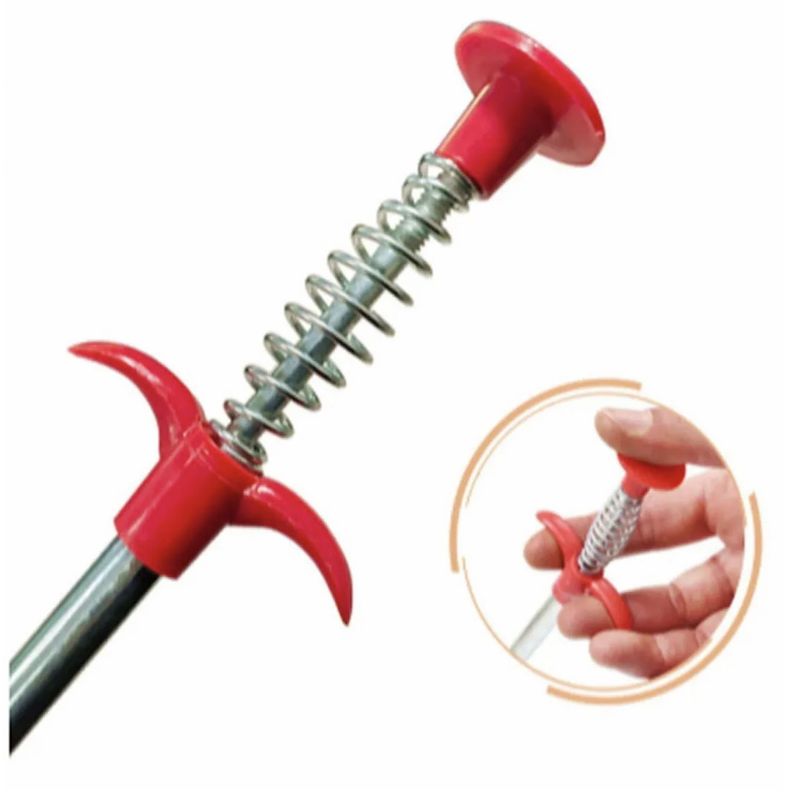 Destapa Cañerias , Llave Laucha Destapador Desagüe Con Agarre-3