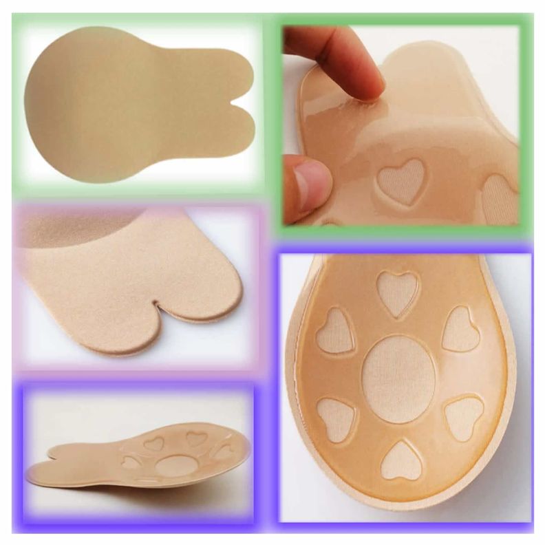 Sujetador Invisible Silicona , Autoadhesivo Gel , Push Up-6