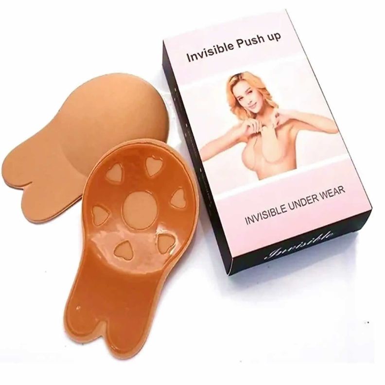 Sujetador Invisible Silicona , Autoadhesivo Gel , Push Up-5