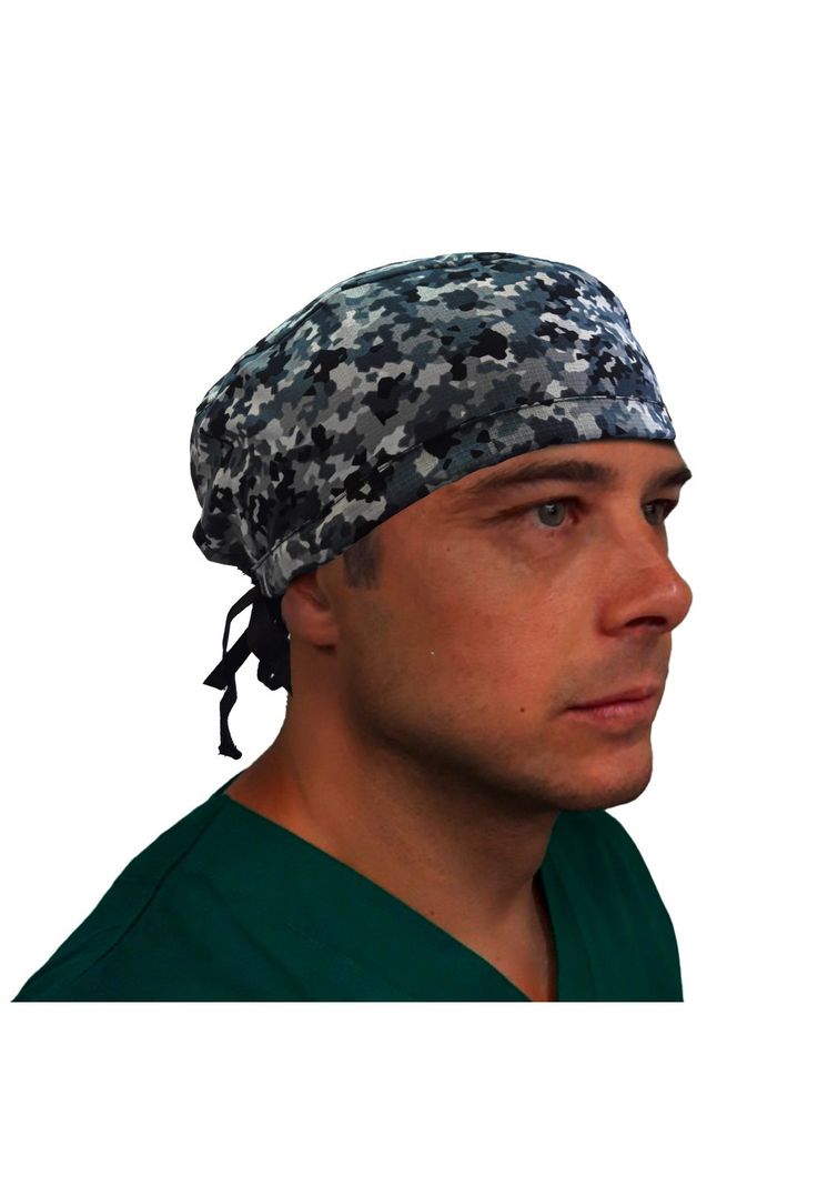 Cofia Gorro Clínico Amarre Antifluido Lavable Cam Mike's-1