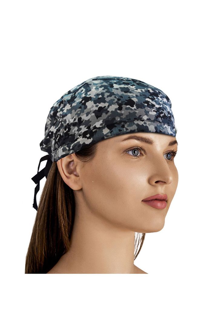 Cofia Gorro Clínico Amarre Antifluido Lavable Cam Mike's-2