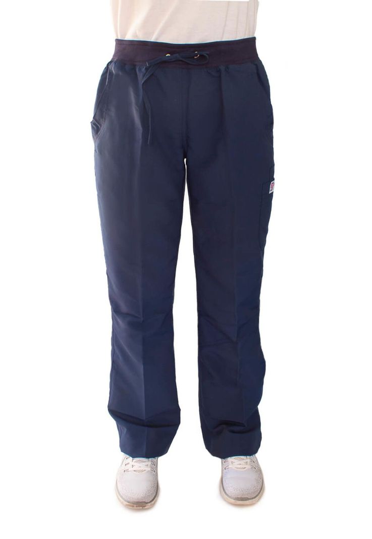 Pantalón Mujer Azul Mike's Antifluido Uniformes Clínicos-1