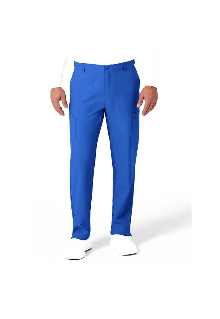 Pantalón Cargo Clínico Hombre Wonderwink 5355 Azulino-0