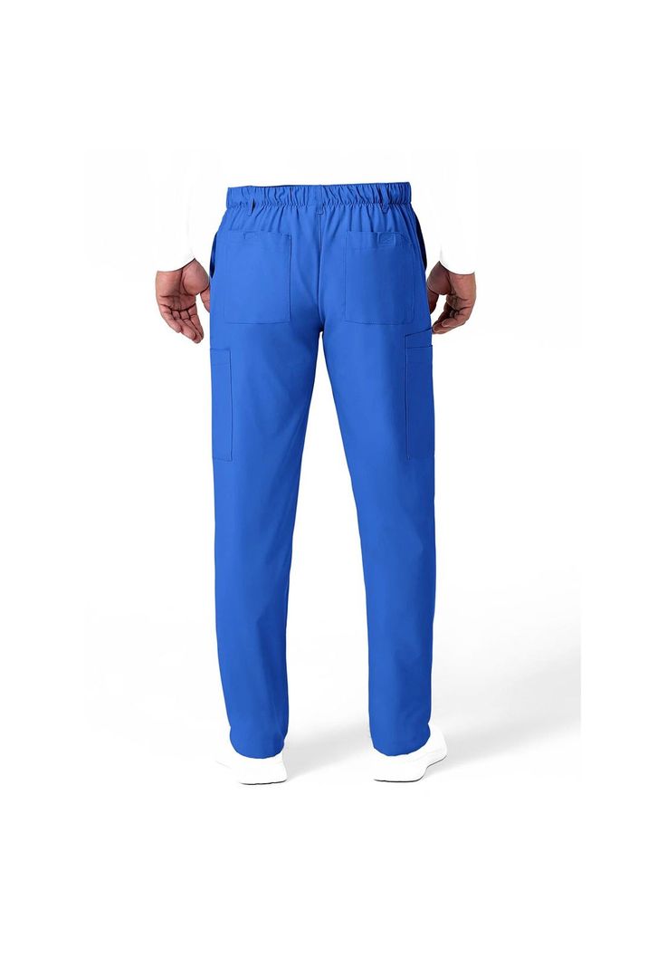 Pantalón Cargo Clínico Hombre Wonderwink 5355 Azulino-2