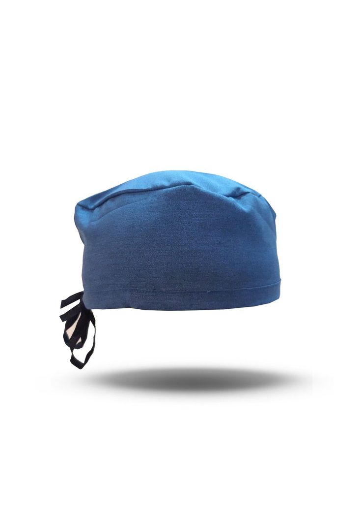 Cofia Gorro Clínico Amarre Antifluido Lavable Denim Mike`s-0